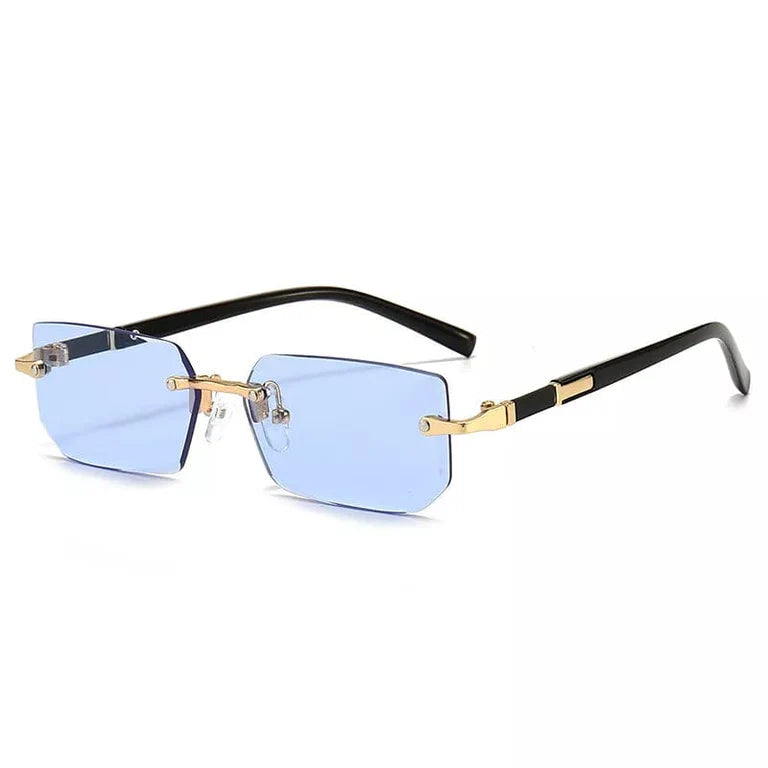 CuttedEdge Rimless Sunglasses By Auriglo
