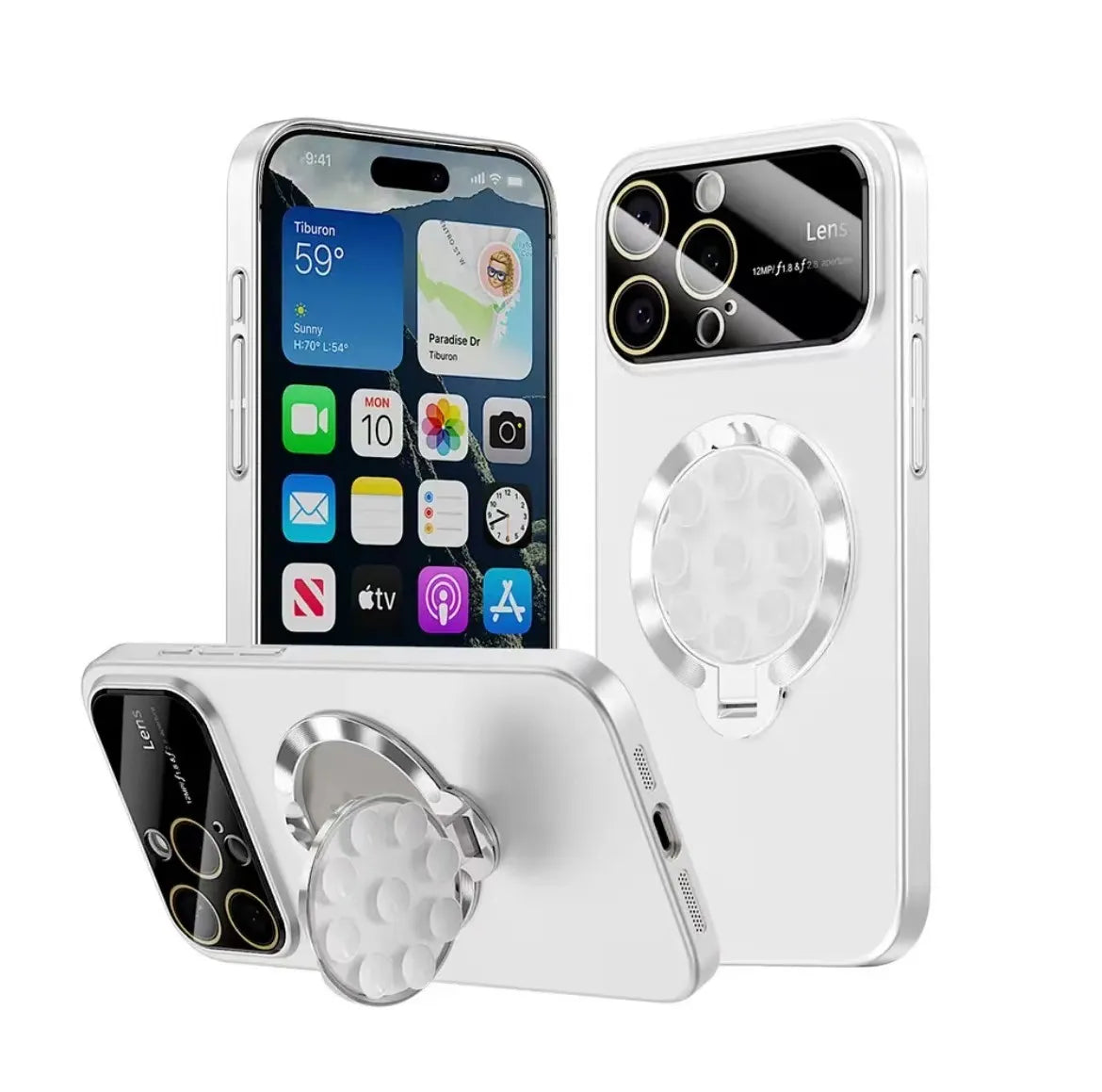Sticky Pad Magnetic Case For iPhone