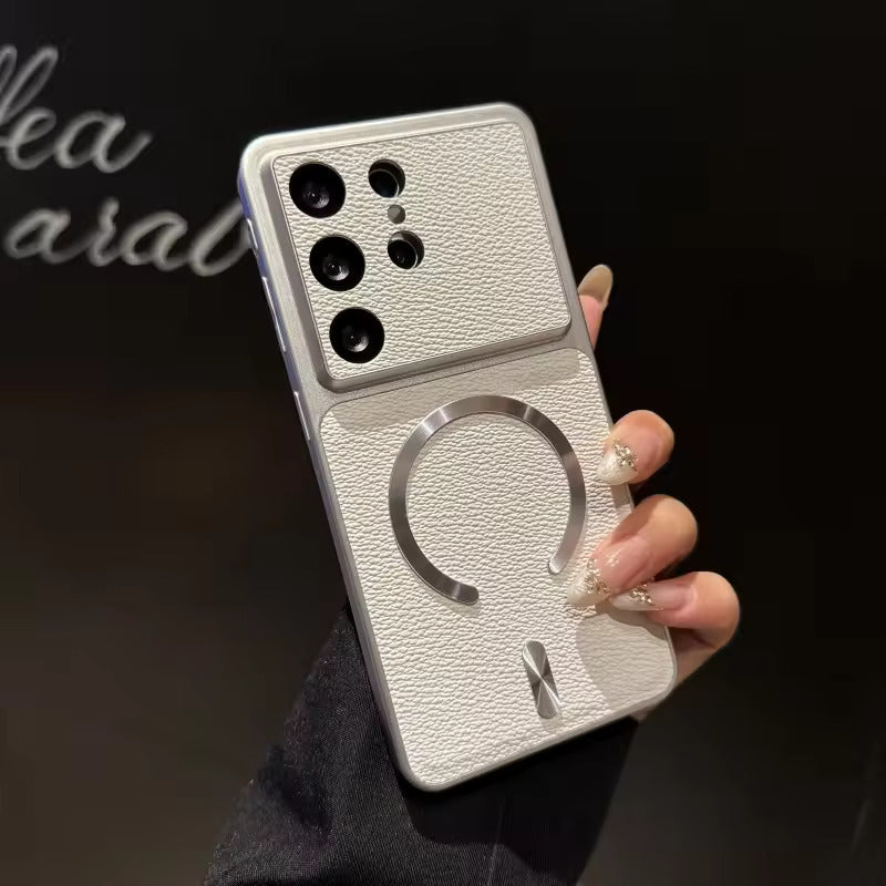 EliteLeather Case with MagSafe for Samsung