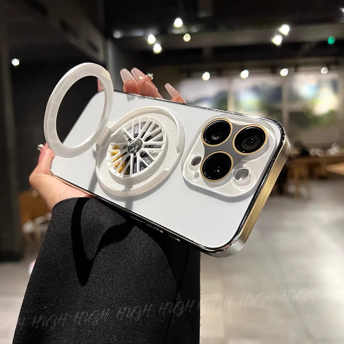 Racing Rim Design Case For iPhone