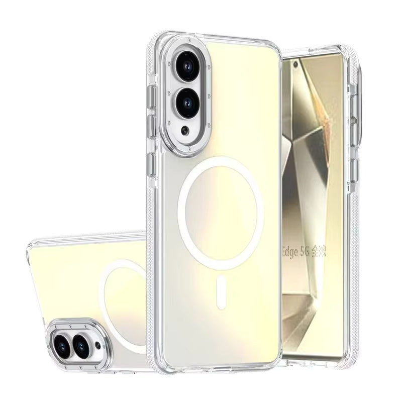 ColorBorder Transparent Case For Samsung Edge