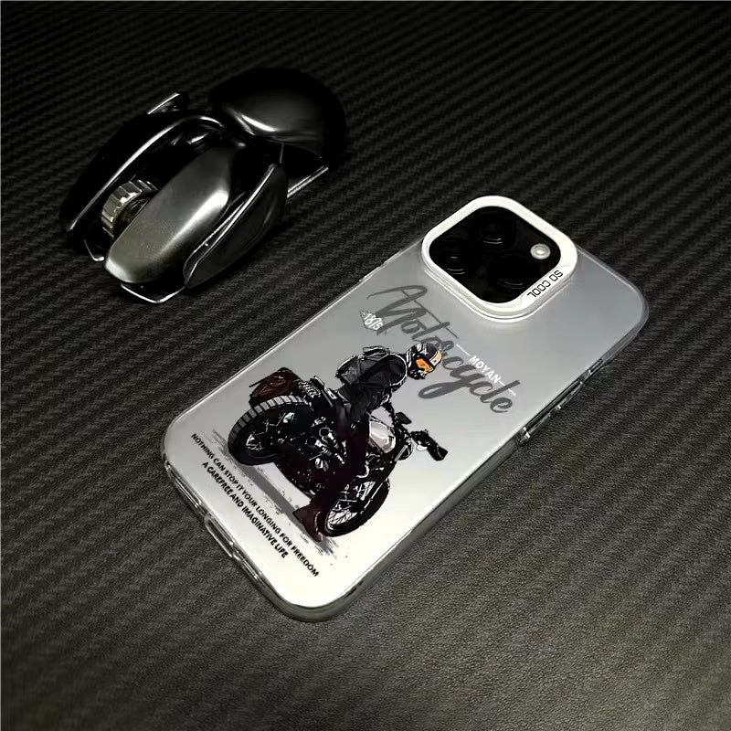 Motorcycle Fashion Case For iPhone