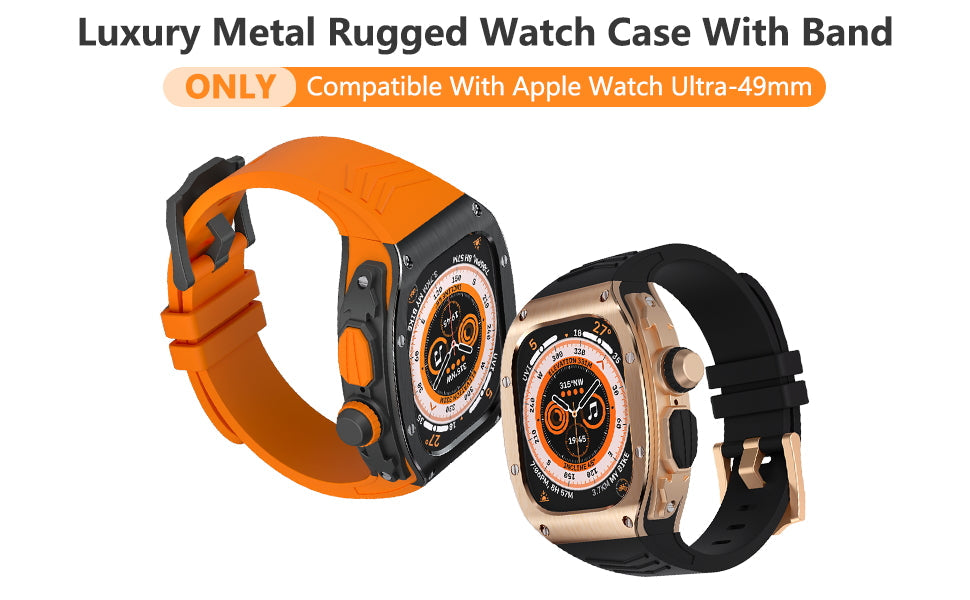 Auriglo Ultra Watch Premium Casing Kit – 49MM GOLD WHITE