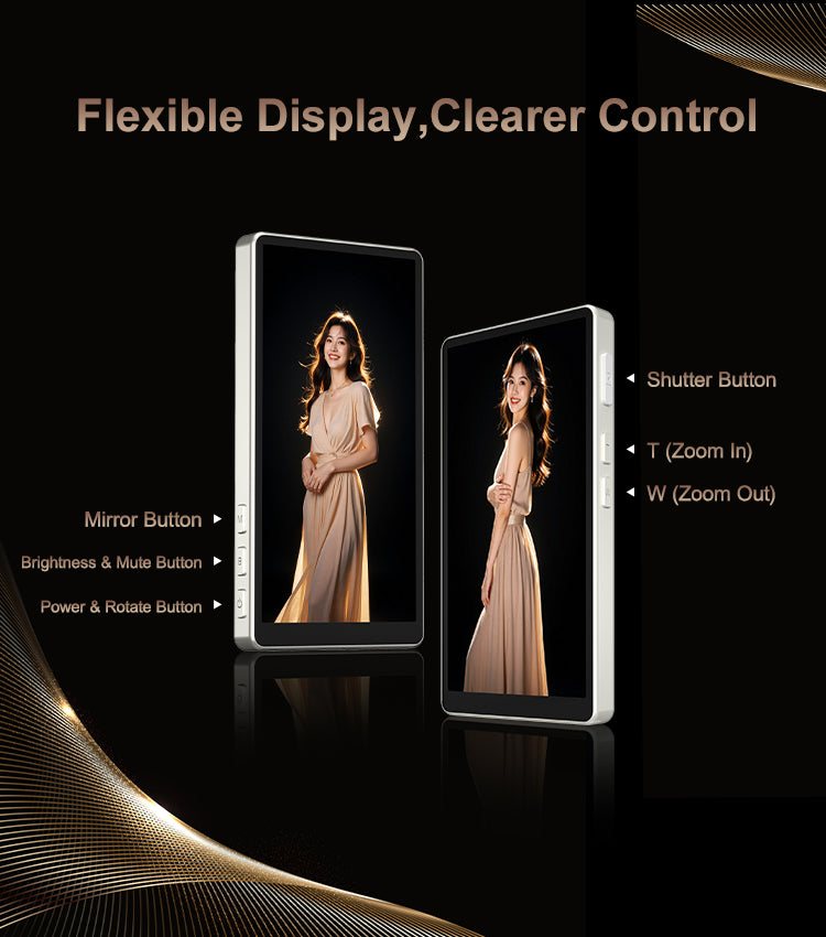 Pro Vlog Selfie Monitor Screen For iPhone And Android (bigger screen)