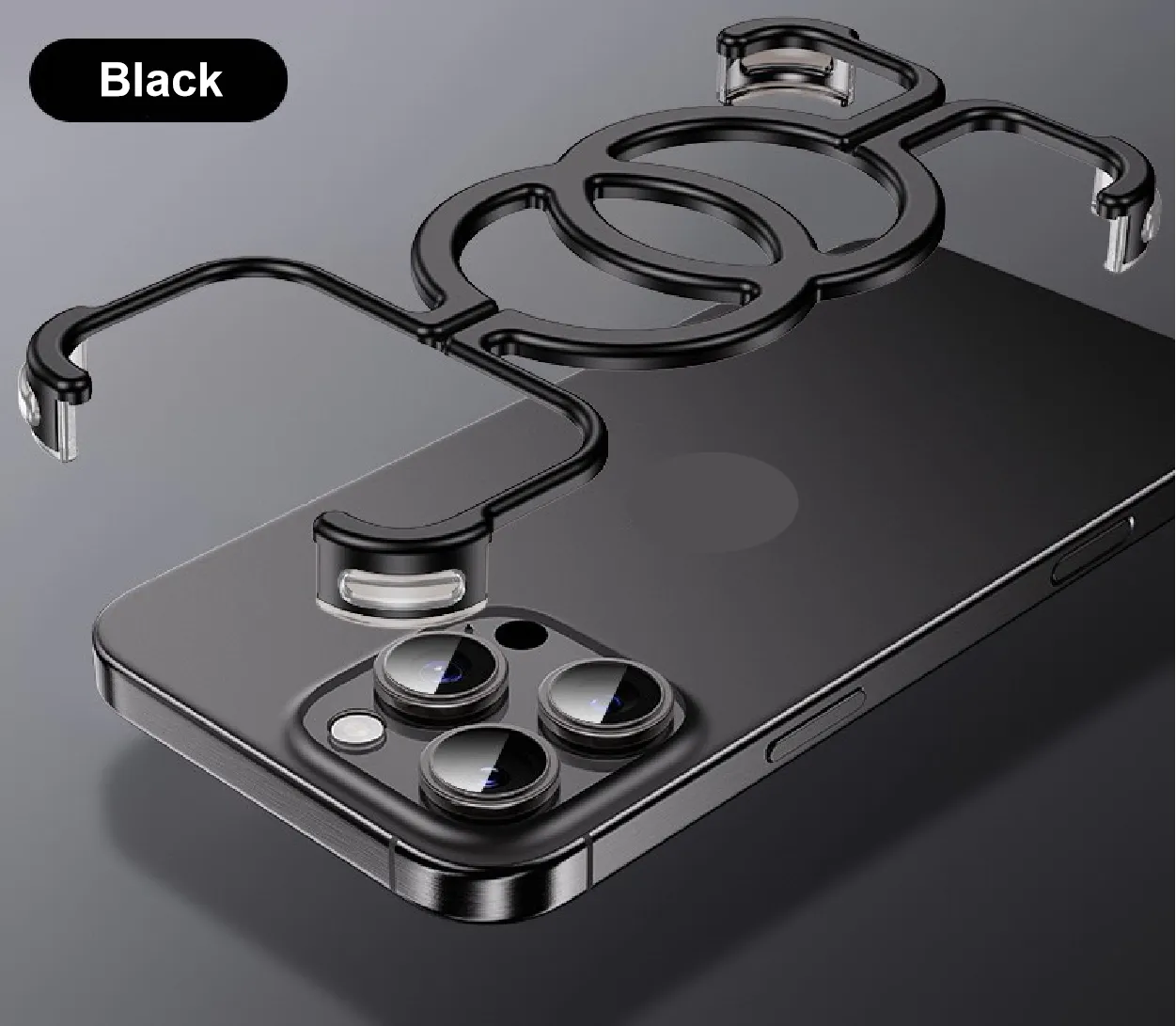 DoubleRing Design Case For iPhone