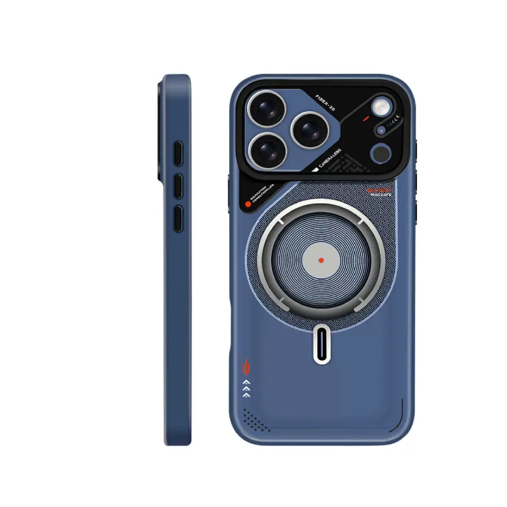 Cyber Semi-transparent Case For iPhone