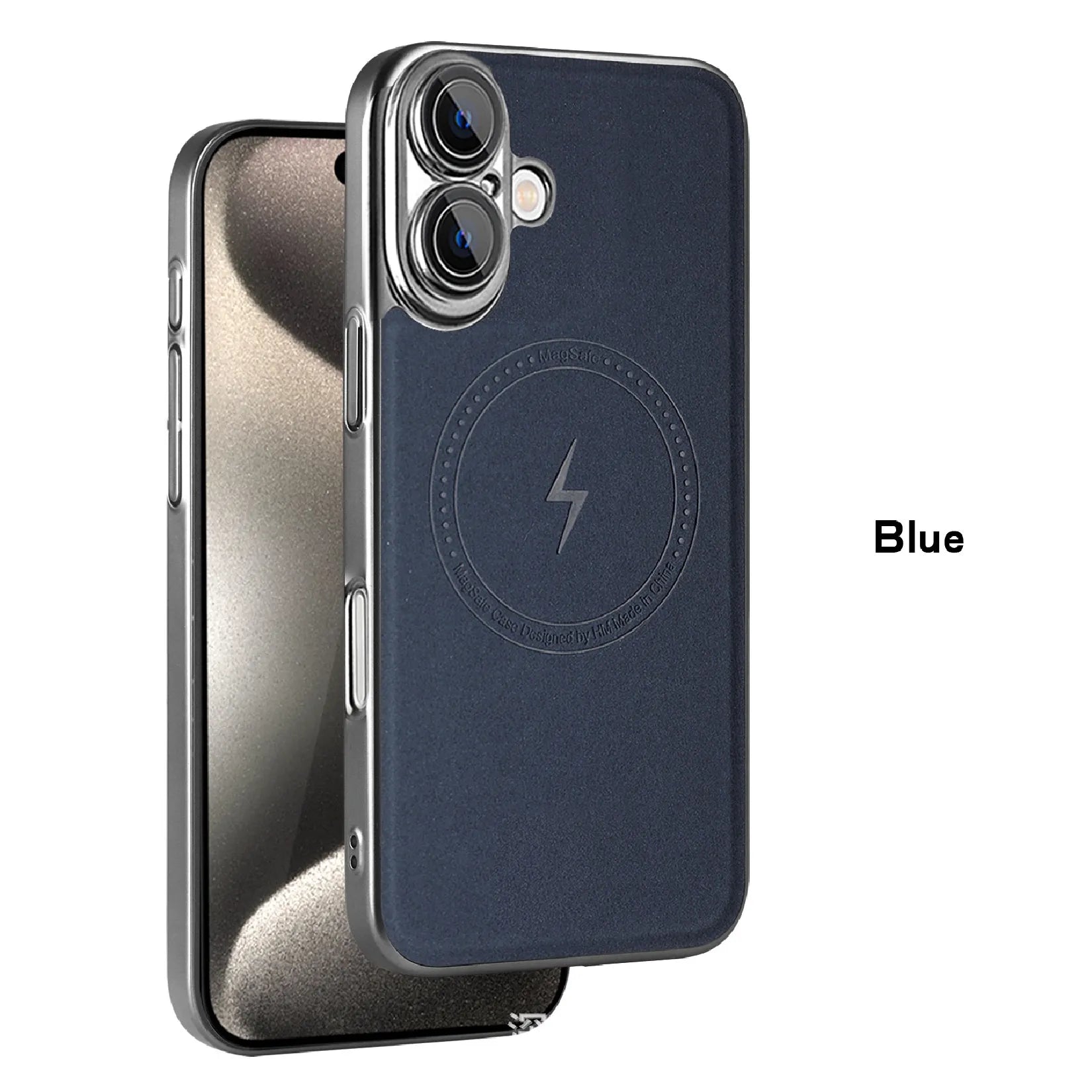 Lightning Leather Magnetic Case For iPhone