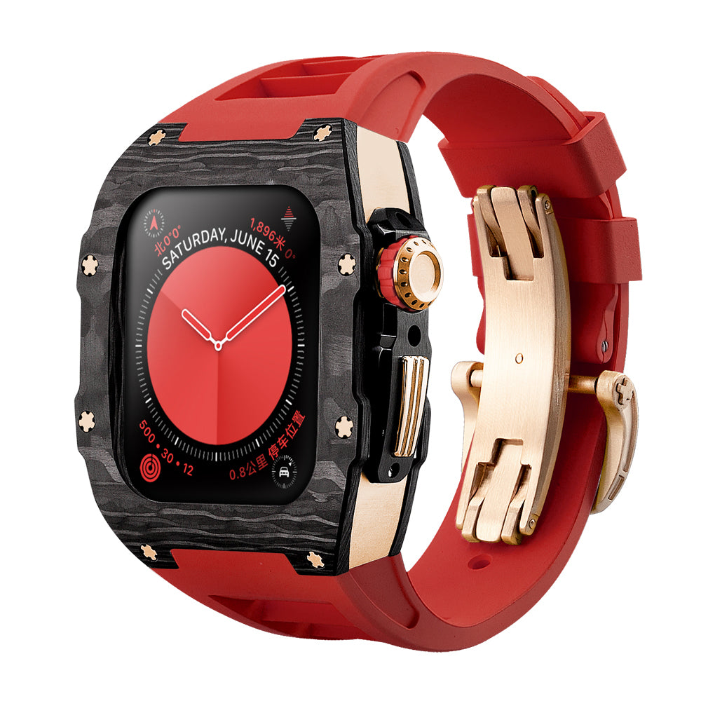 ICONIC CF Series Watch Case 44/45mm (Rose Gold)
