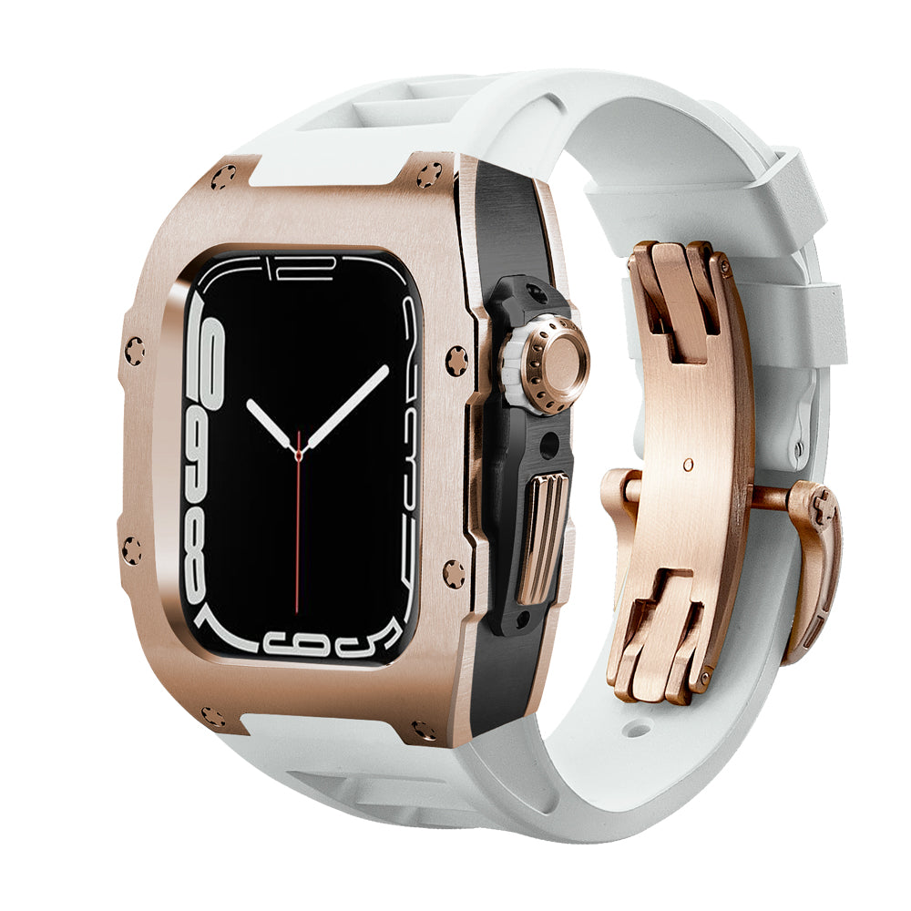 ICONIC TI Series Watch Case 44/45mm (Titanium Onyx Blush)