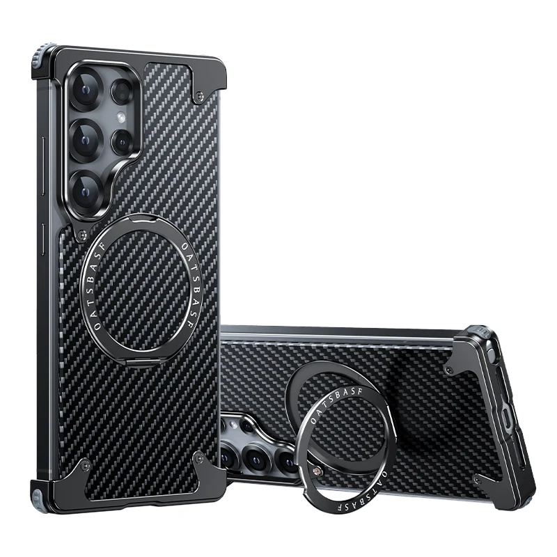 Anti-Collision Carbon Fiber Cover For Samsung