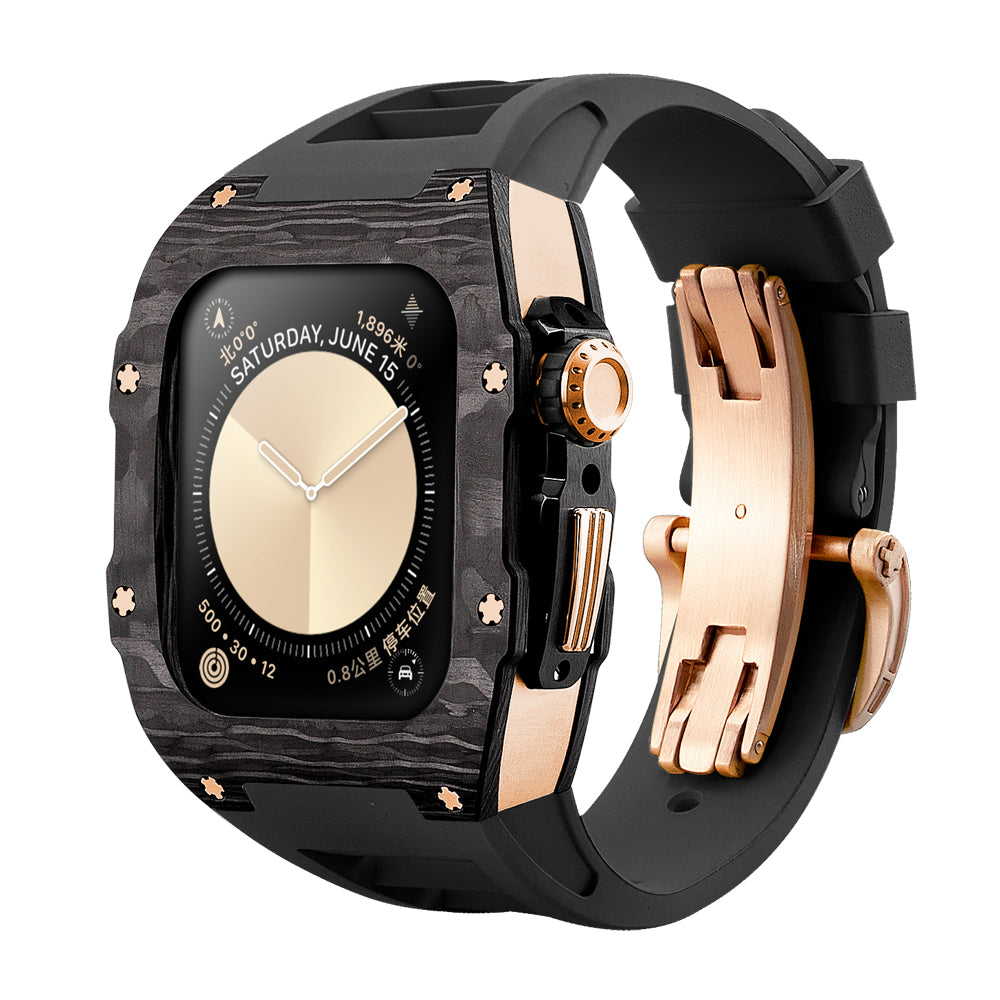 ICONIC CF Series Watch Case 44/45mm (Rose Gold)