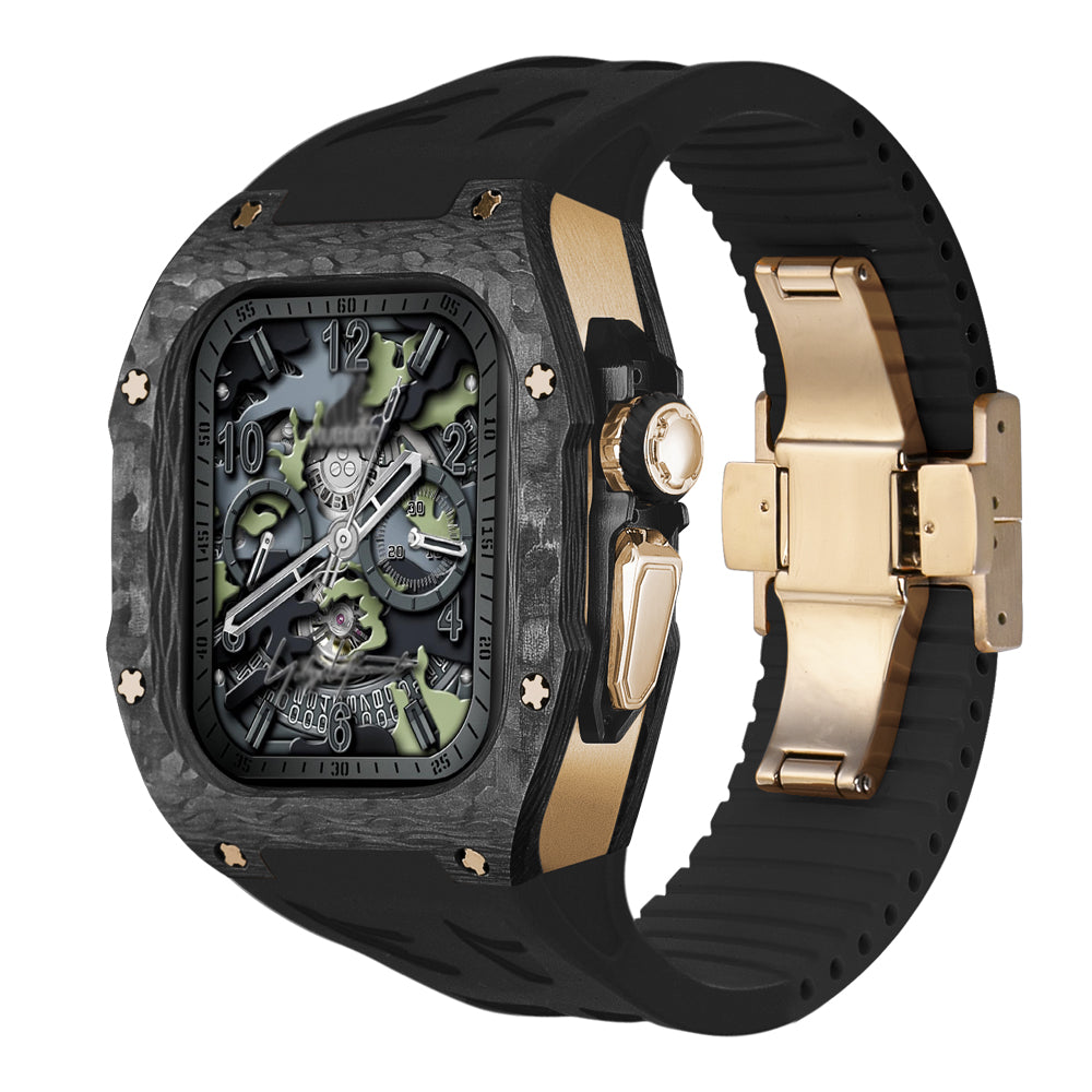 ICONIC CF Series Watch Case 49mm (Rose Gold)