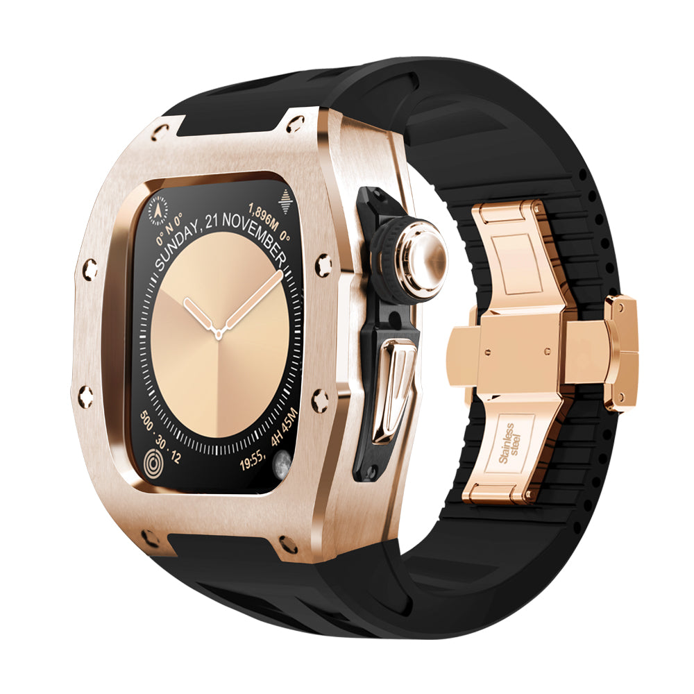ICONIC SS Series Watch Case 46mm (Rose Gold)