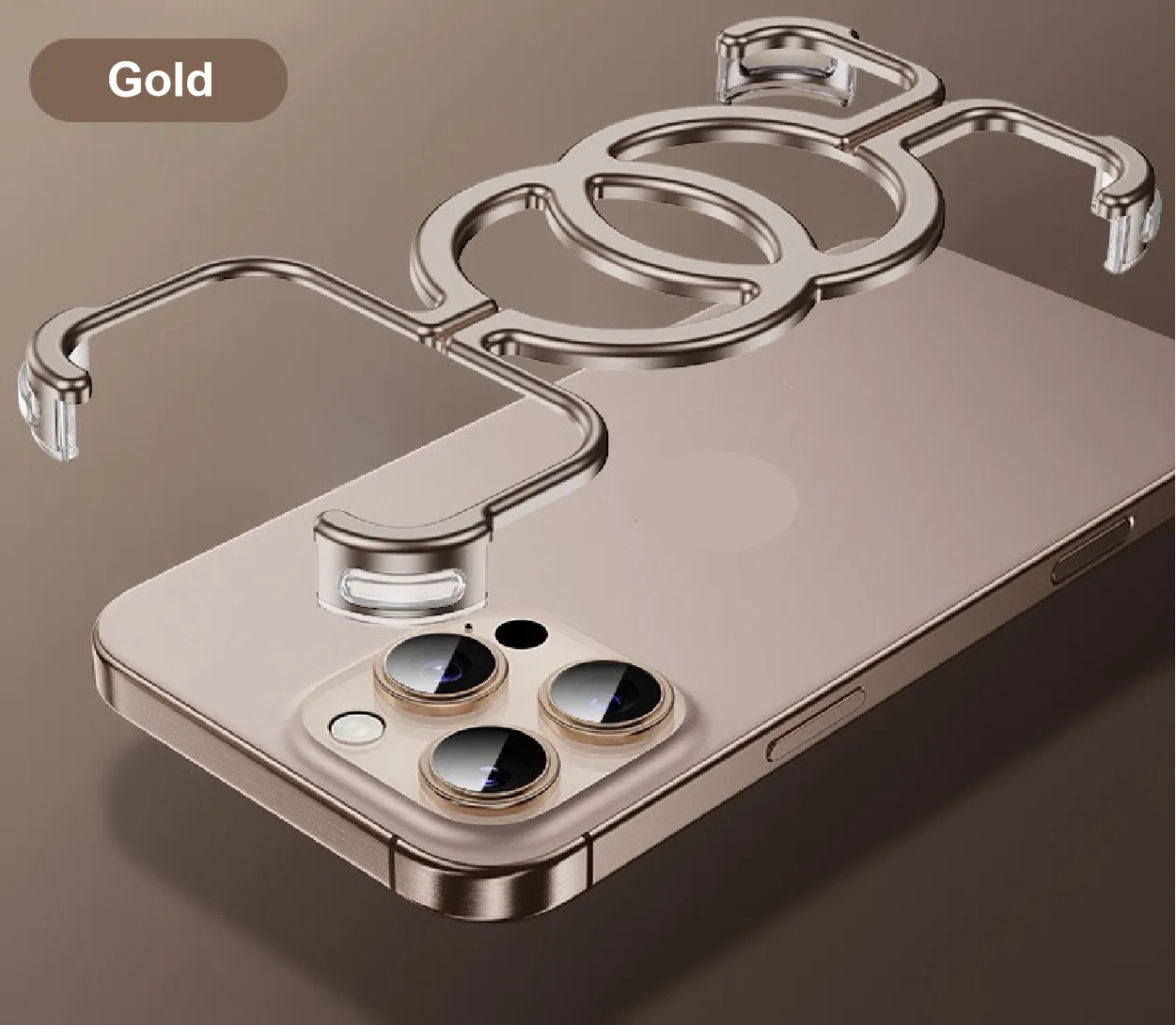 DoubleRing Design Case For iPhone