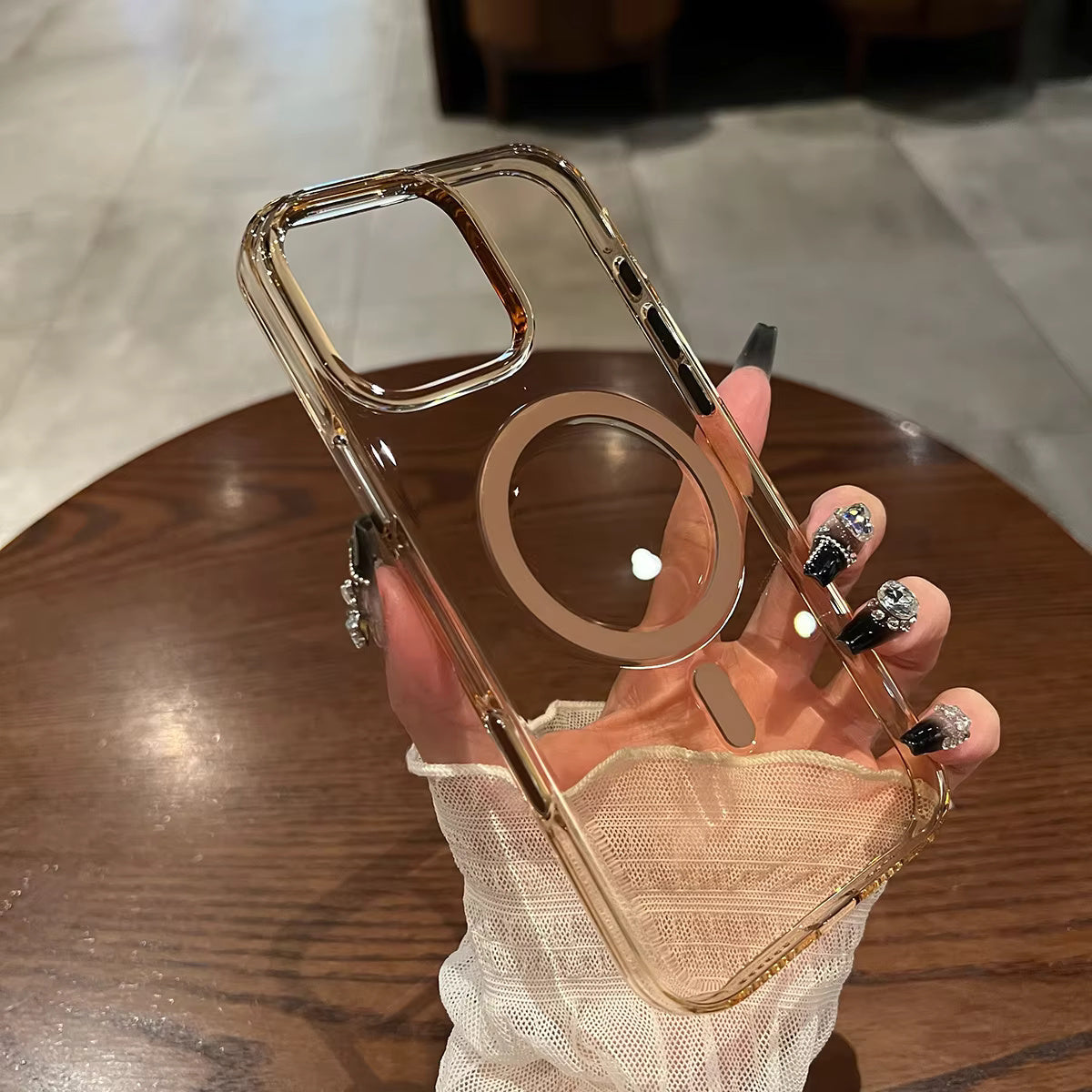 Hard PC Transparent Case For iPhone