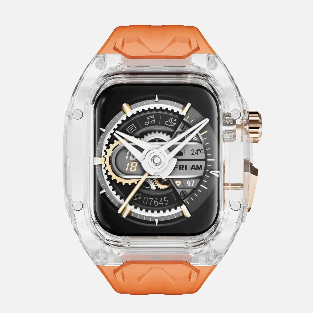45/44MM Crystal Clear Edition - Orange
