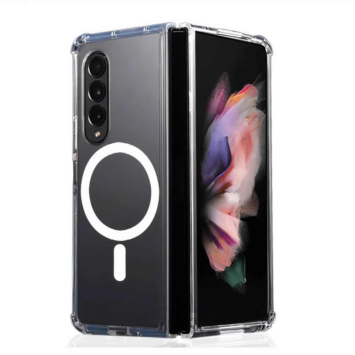 Magnetic transluca Case for Samsung