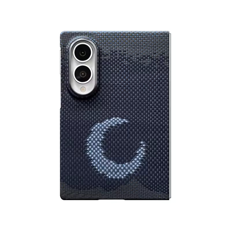 Colour Magnetic Carbon Fiber Case For Samsung Fold