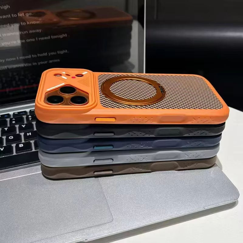 Carbon Fiber Ringstand Case for iPhone