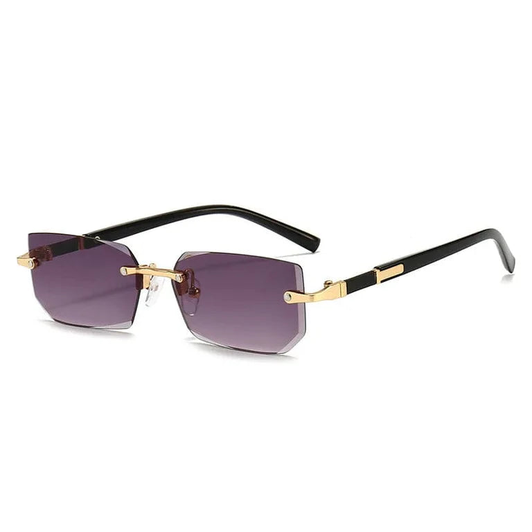 CuttedEdge Rimless Sunglasses By Auriglo