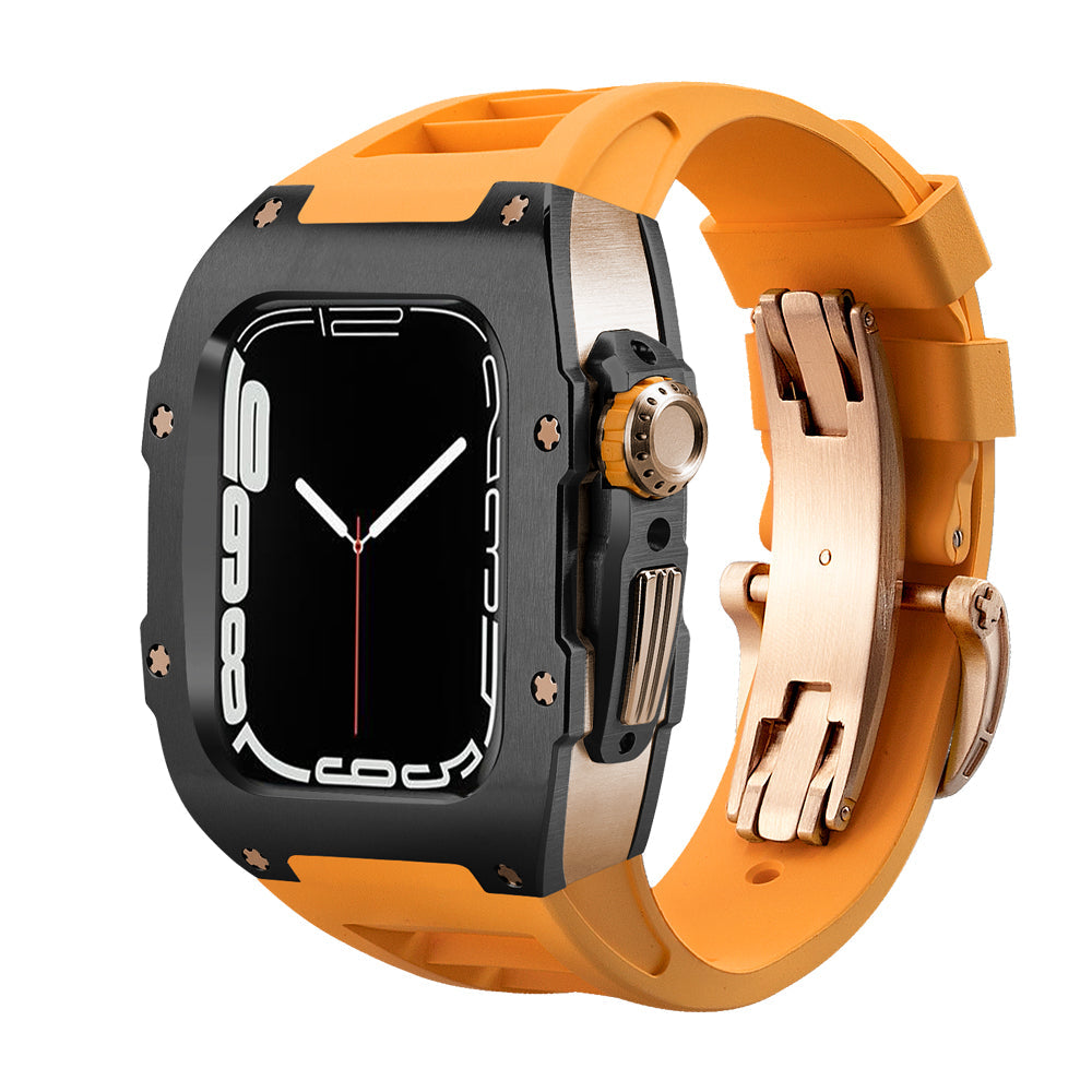 ICONIC TI Series Watch Case 44/45mm (Titanium Midnight Rose)