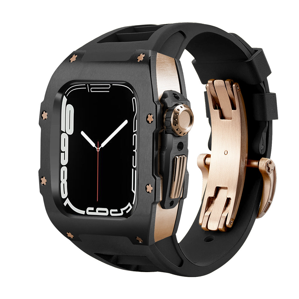 ICONIC TI Series Watch Case 44/45mm (Titanium Midnight Rose)