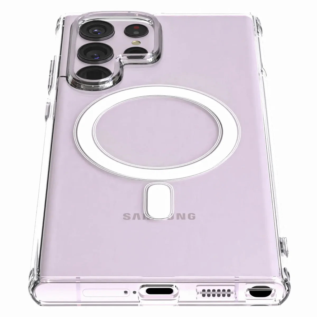 Magnetic transluca Case for Samsung