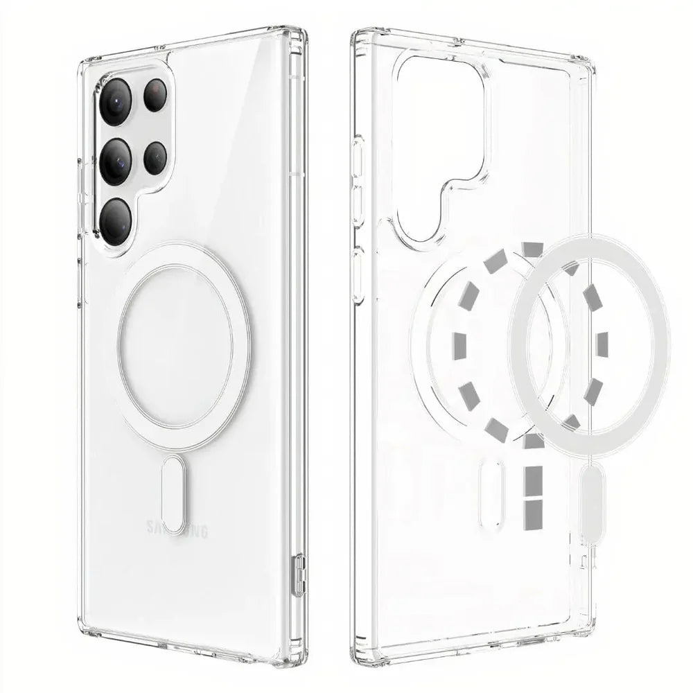 Magnetic transluca Case for Samsung