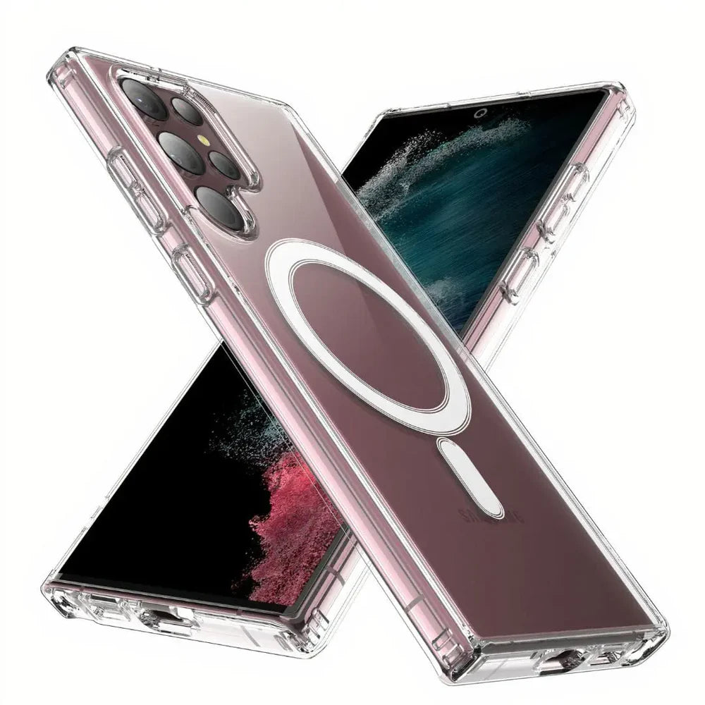 Magnetic transluca Case for Samsung