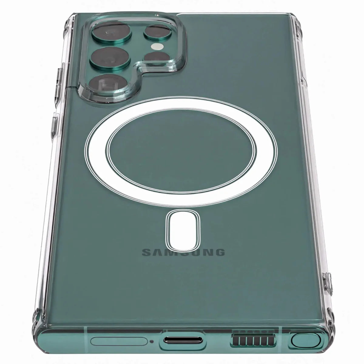 Magnetic transluca Case for Samsung