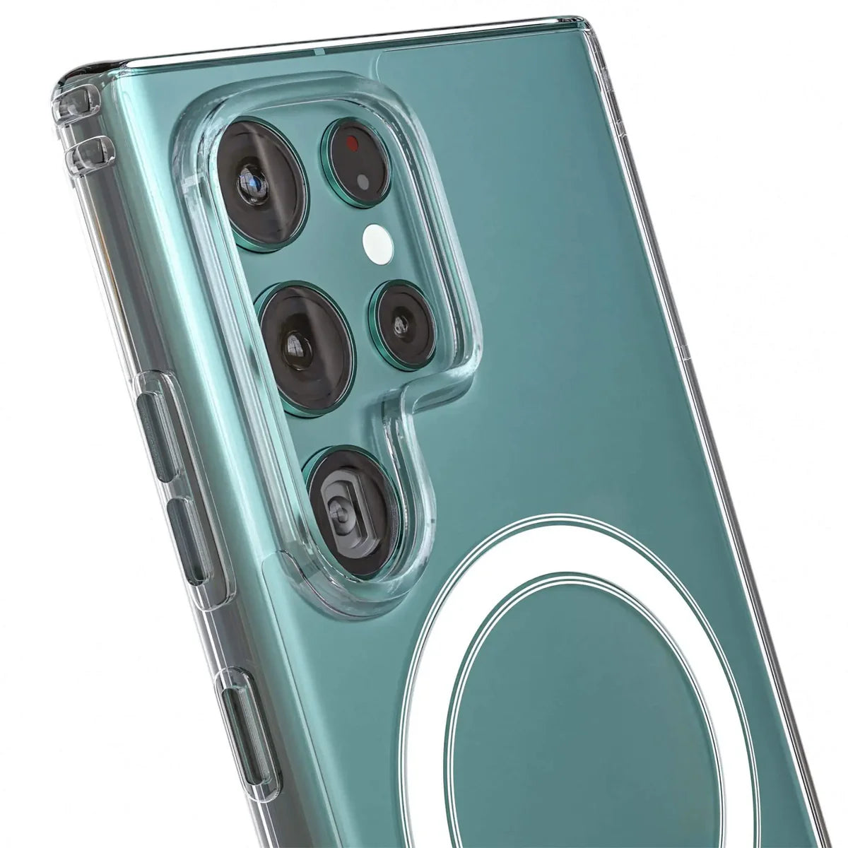 Magnetic transluca Case for Samsung