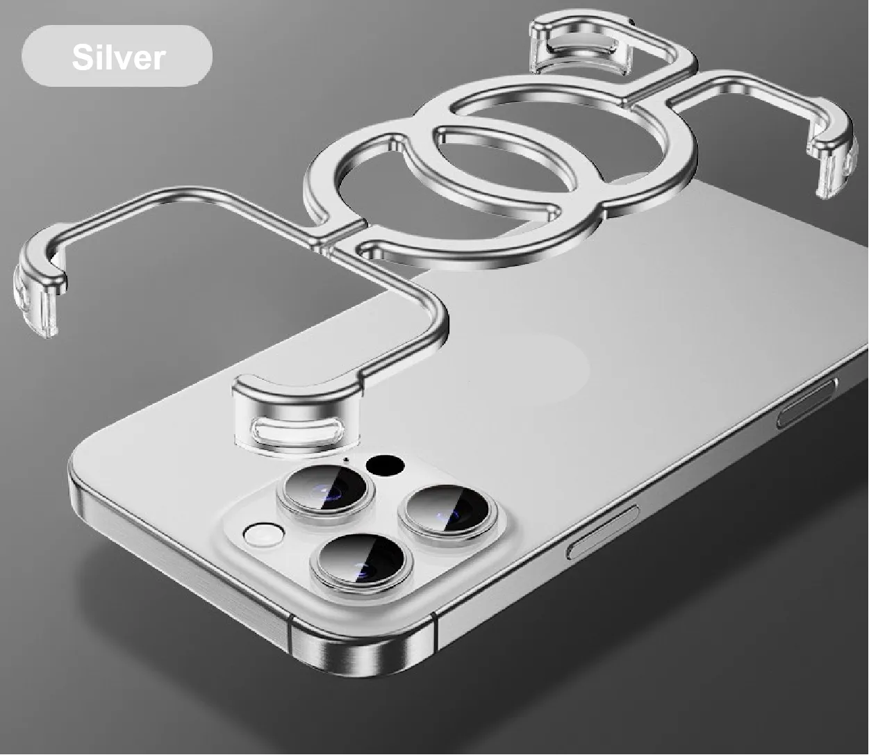 DoubleRing Design Case For iPhone