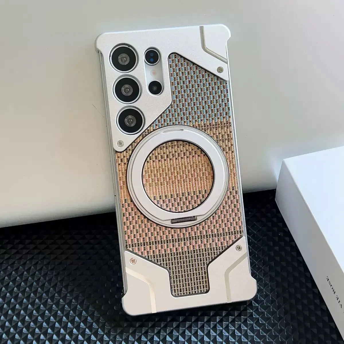 ColorMesh Series Metal Phone Case