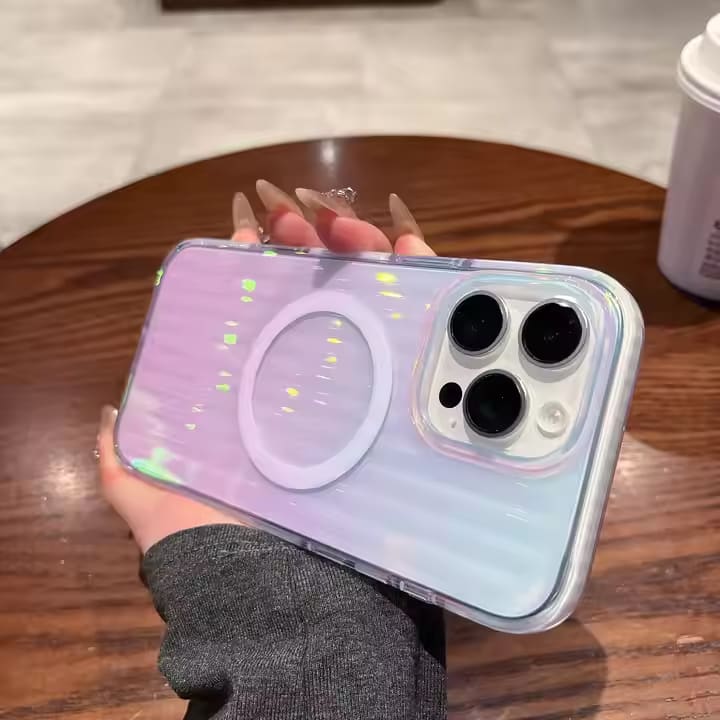 Gradient Corrugated Case For iPhone