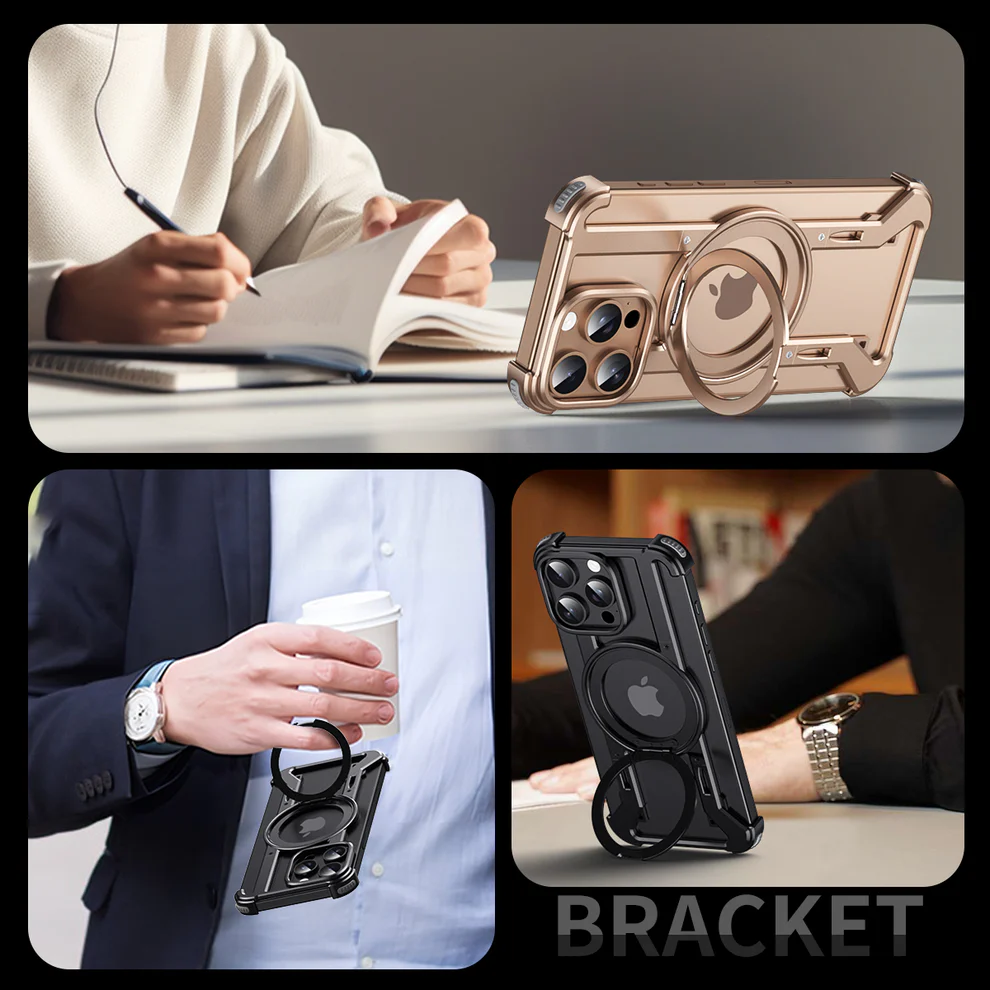 Parallel Metal Case For iPhone