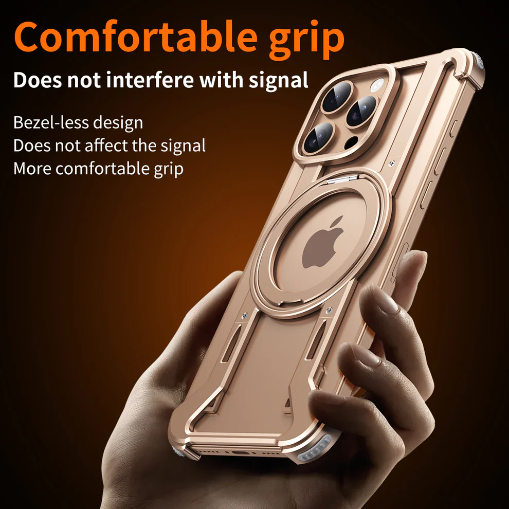 Parallel Metal Case For iPhone