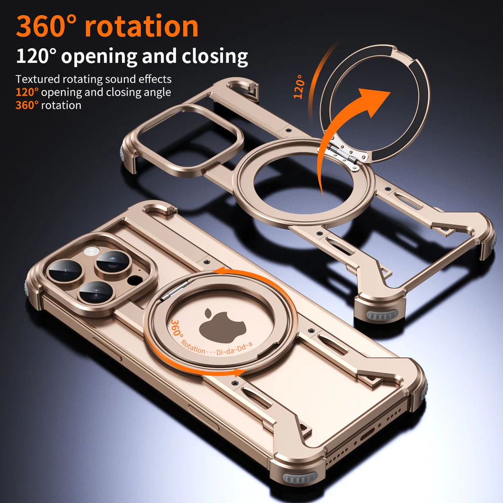 Parallel Metal Case For iPhone