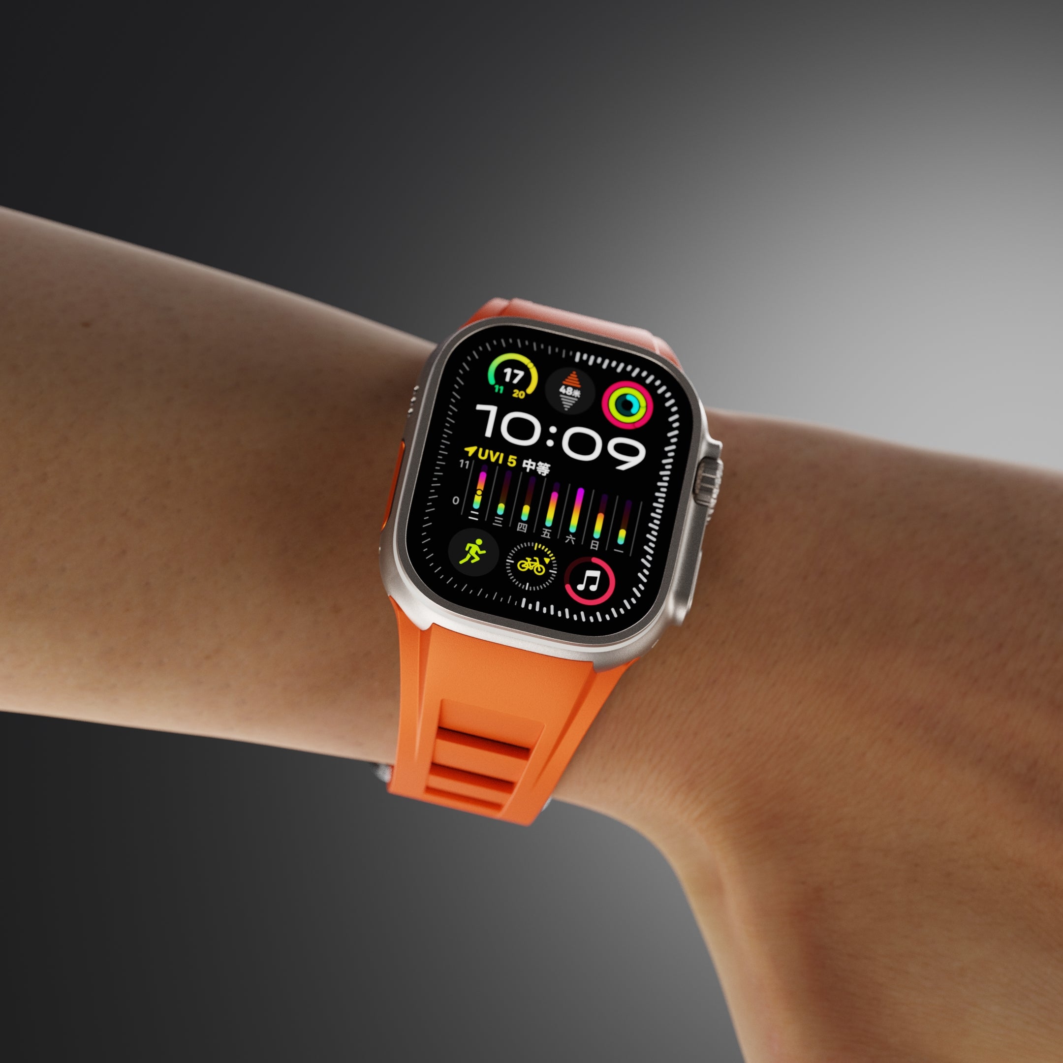 Liquid Silicone Sport Fashion Strap for Apple Watch