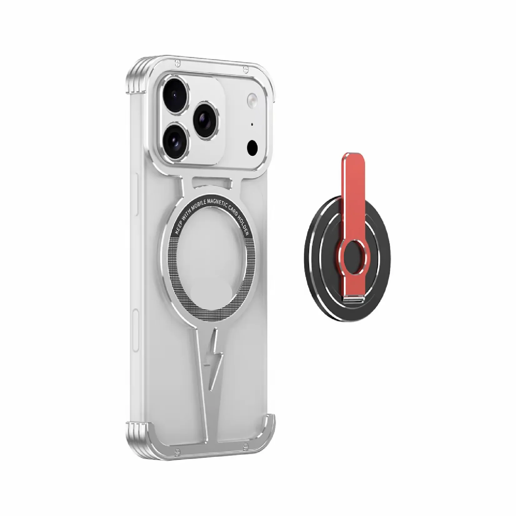 Flash Metal Case For iPhone