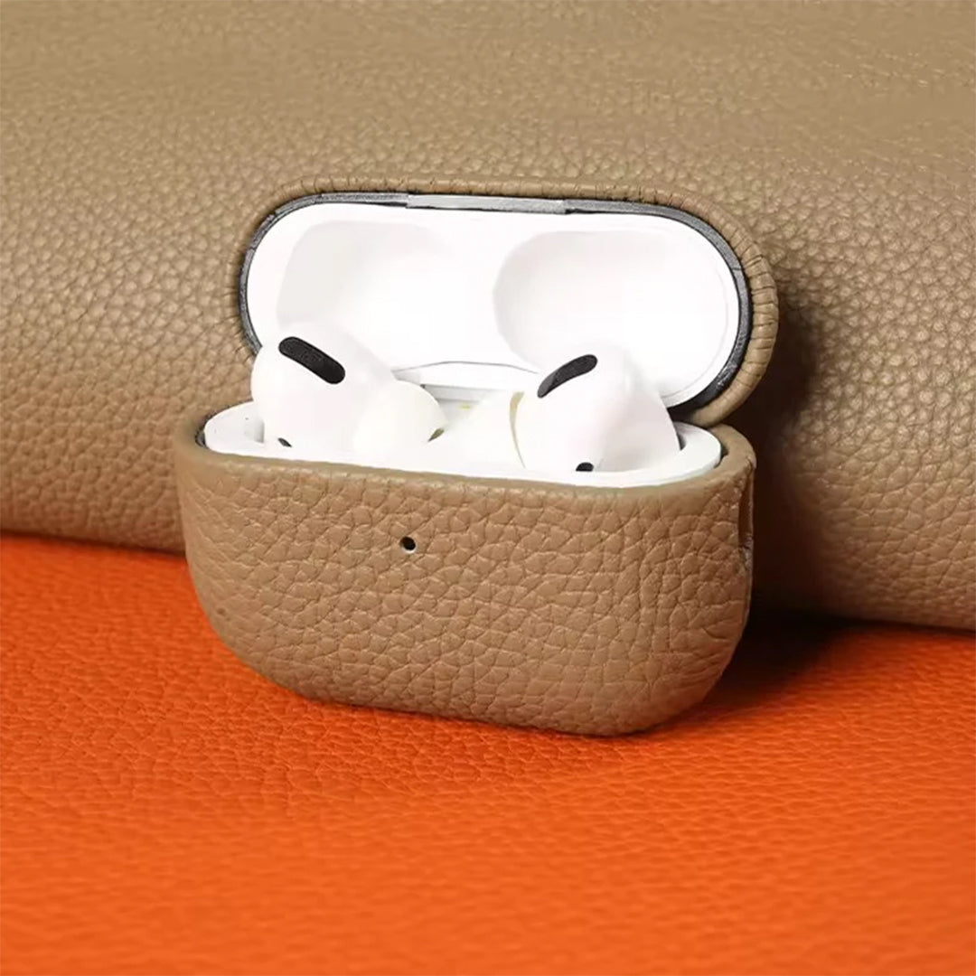 Luxury Genuine Leather Case For Airpods Pro 2