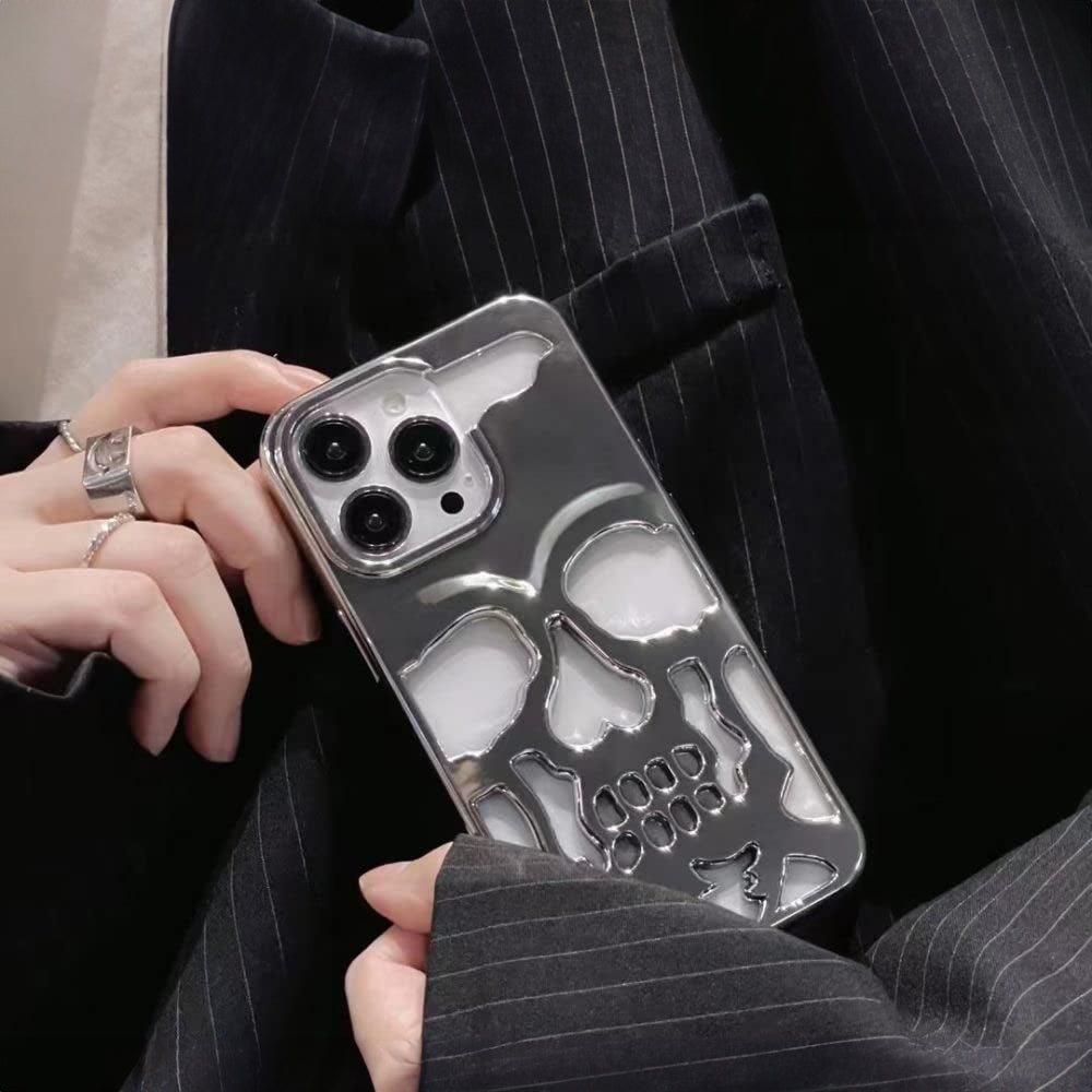 Horror Skull Case With Premium Material For iPhone