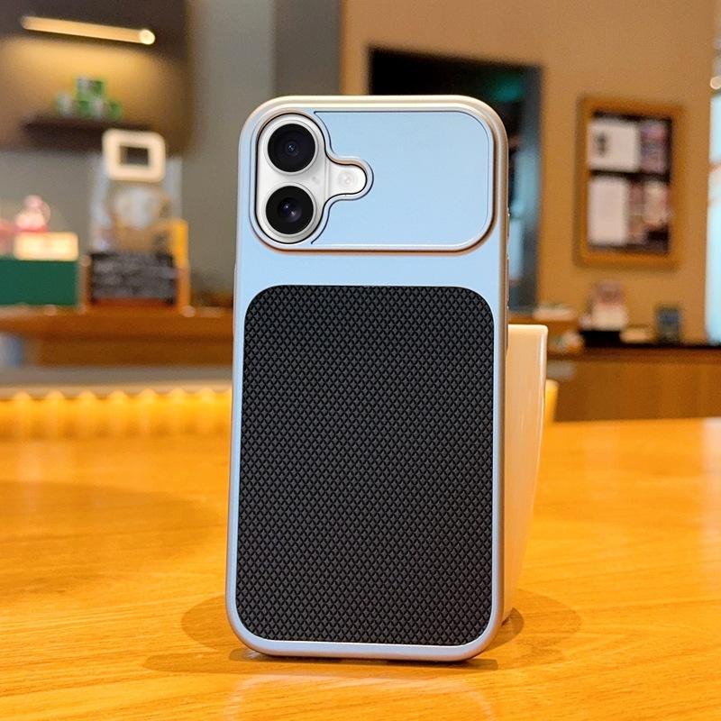 Metal Clad Pattern Case For iPhone