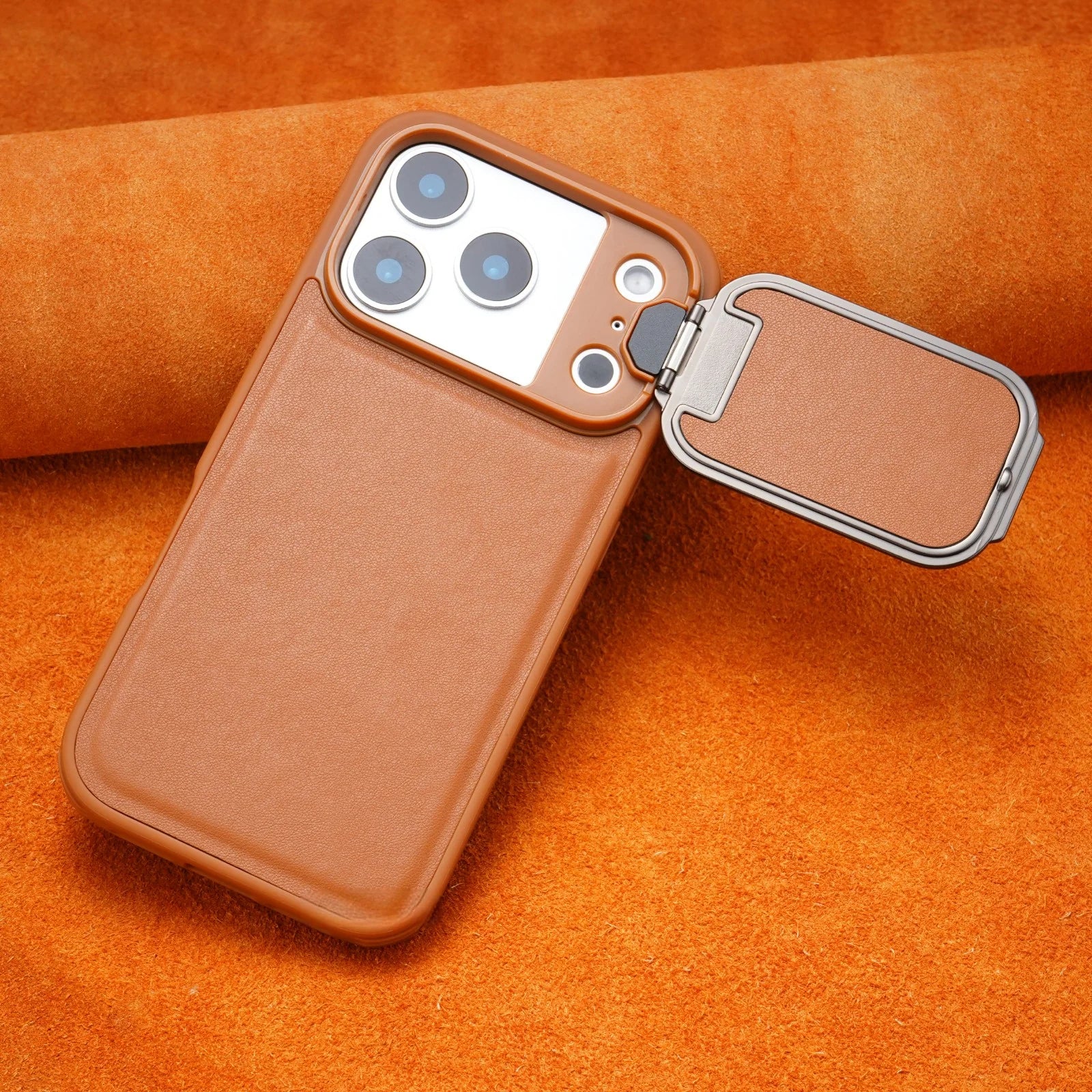 Protective BlindFold Stand Case For iPhone