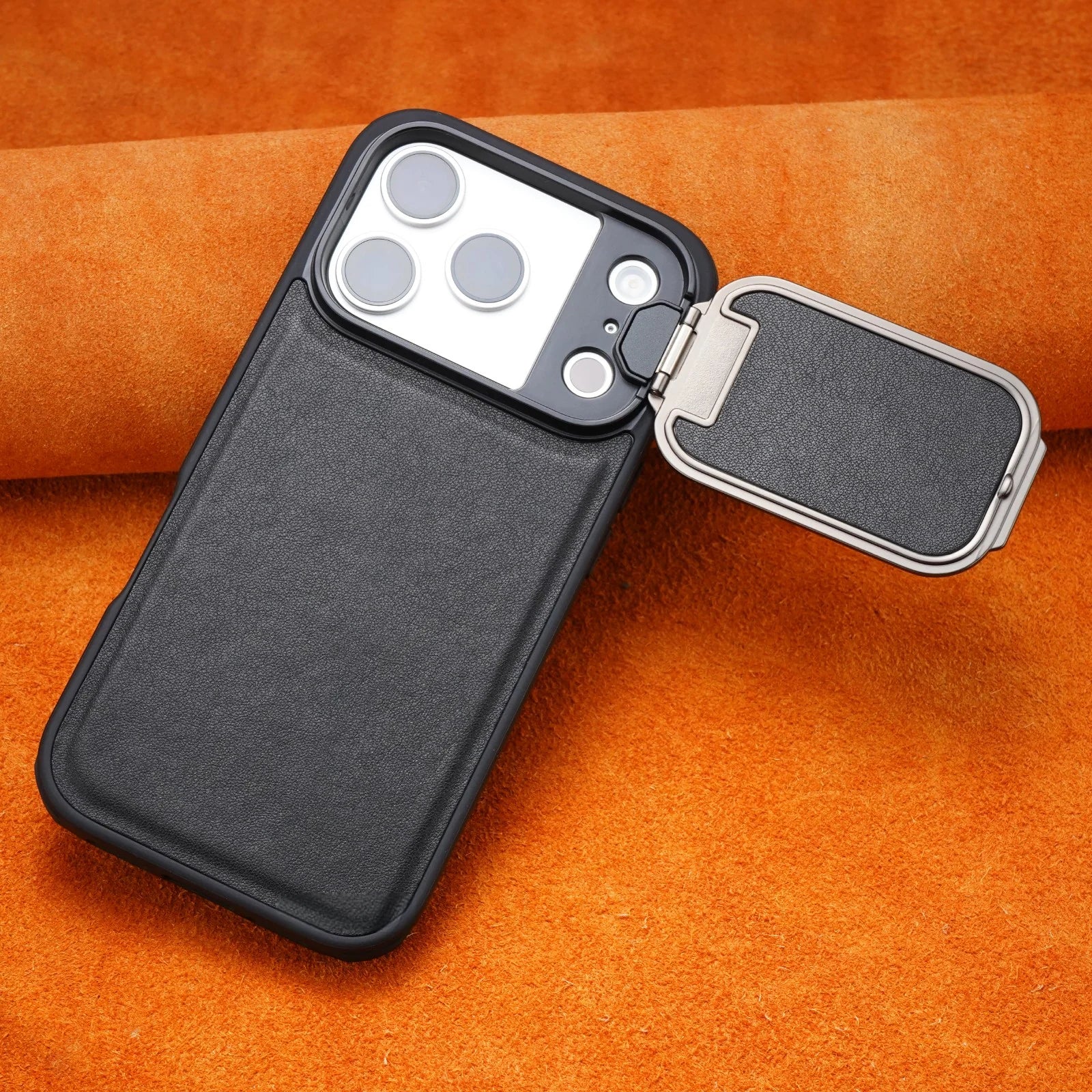 Protective BlindFold Stand Case For iPhone