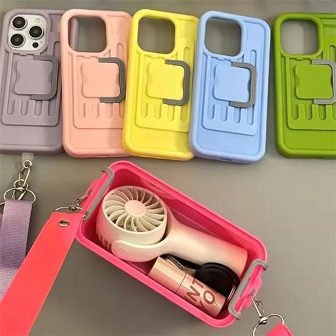 Candy Color Storage Box iPhone Case