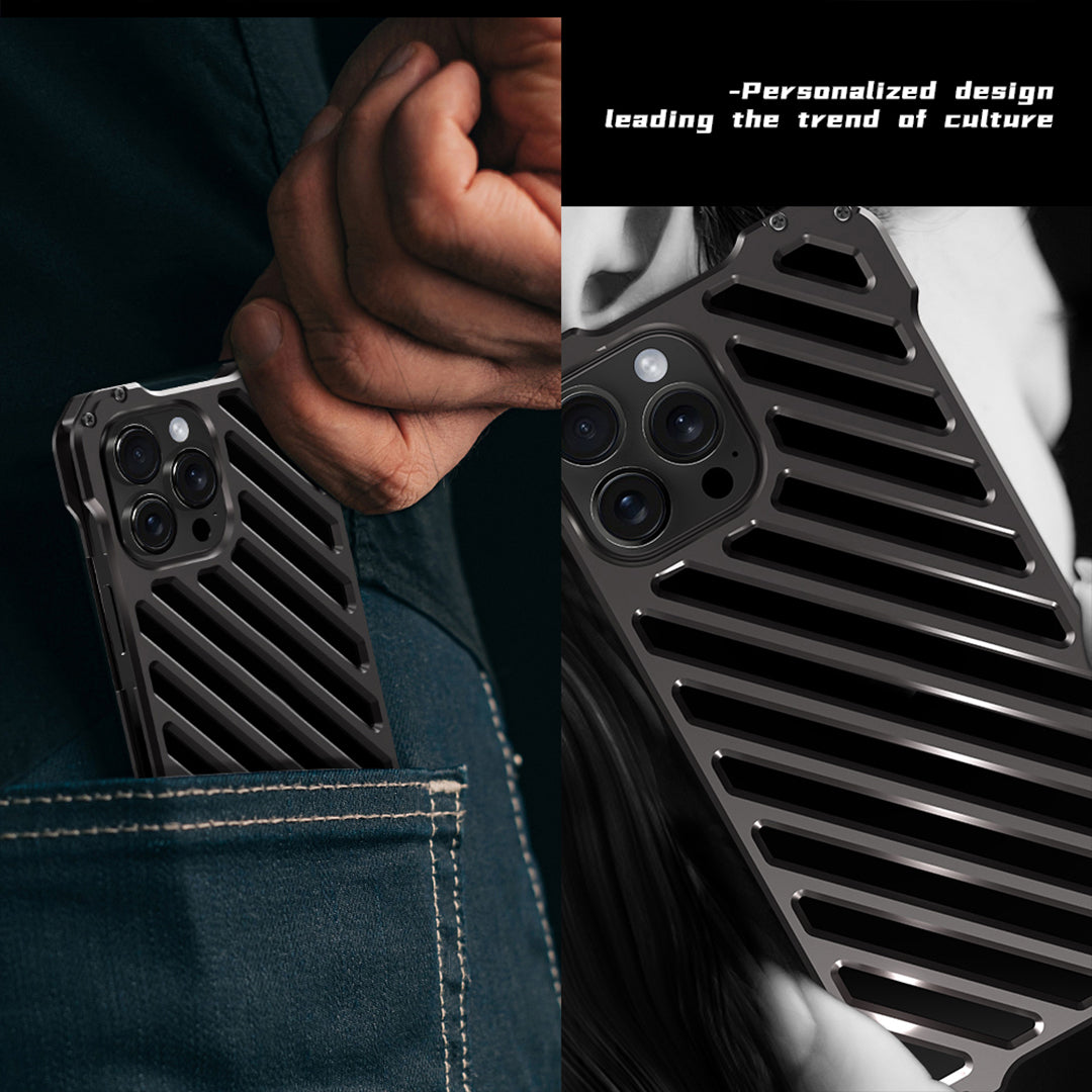 Strong Anti Fall Metal Case for iPhone