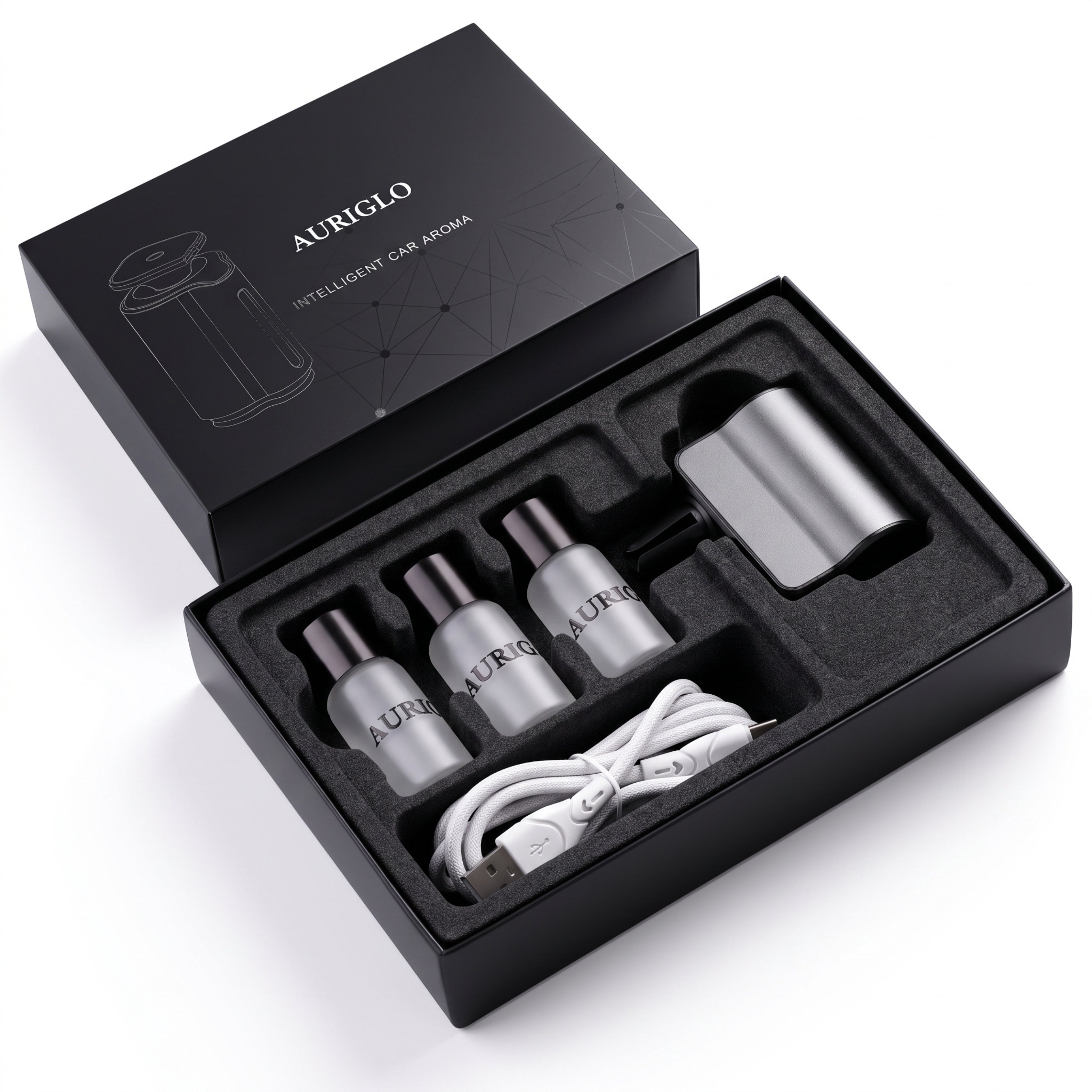 Auriglo Aura : The Smart Car Diffuser