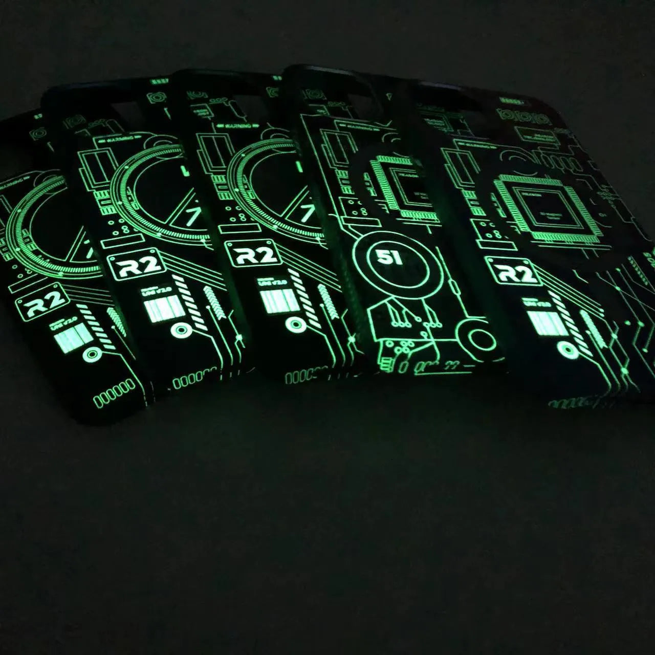 Cyber Luminous Magnetic Case For iPhone