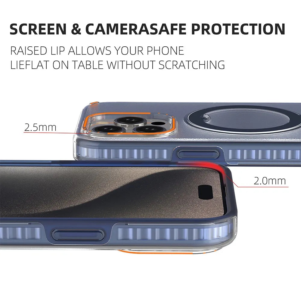 PC+TPU Clear Case For iPhone