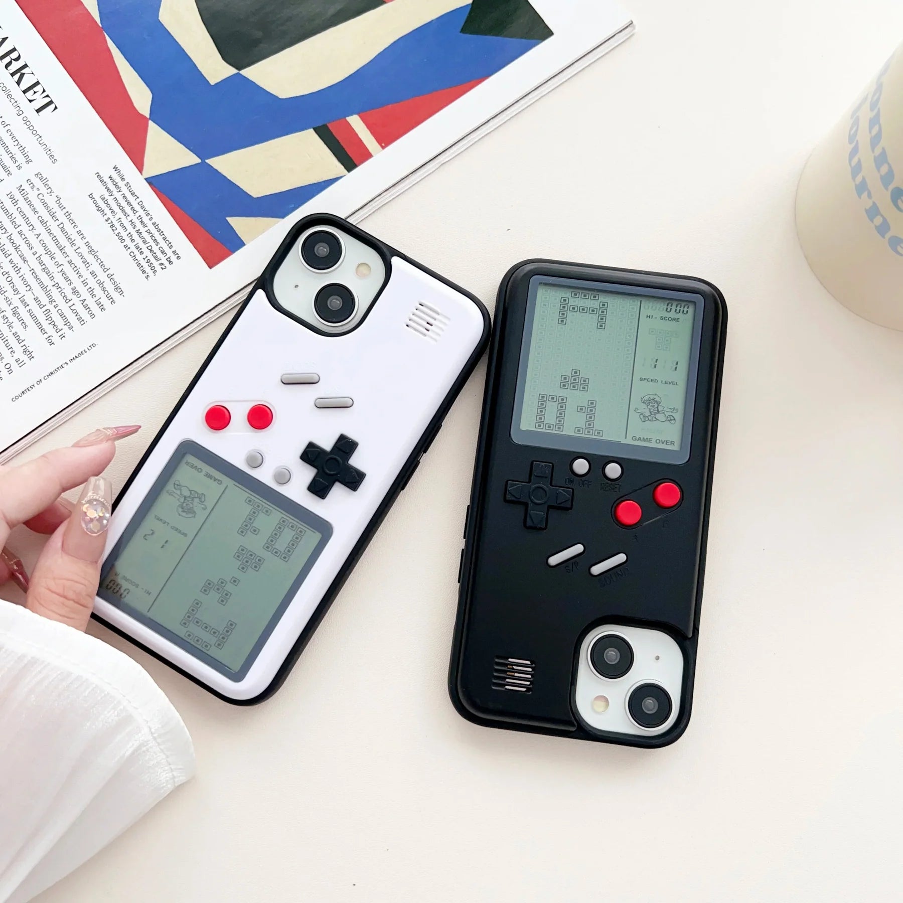 Retro Classic Game Console Case For iPhone